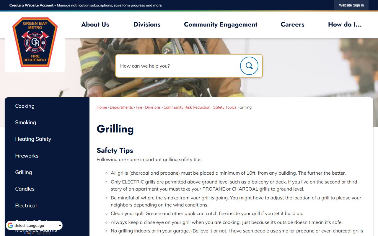 Green Bay Criminal Records police department